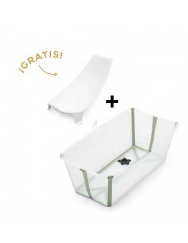 Promo Pack Bañera Stokke Flexi Bath + Soporte Recién Nacido