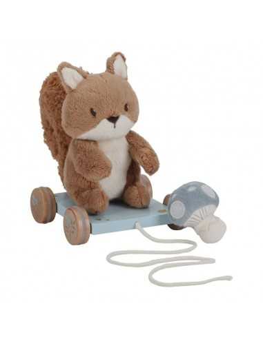 Peluche Ardilla de Arrastre Forest Friends : Juguete Adorable y Educativo