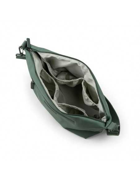 Espacio interior del Bolso en verde