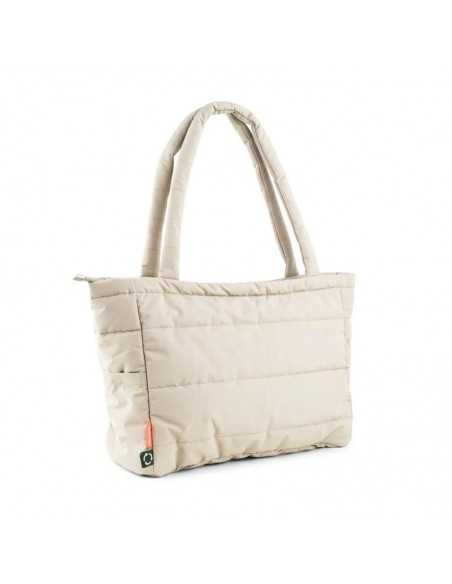 Parte trasera Bolso Tote Acolchado Sand