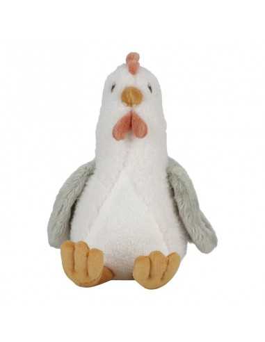 Peluche de Gallina 17cm Pequeña Granja de Little Dutch