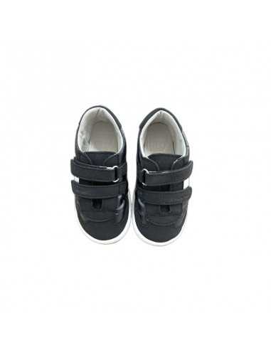 Imagen de arriba Deportivas Calzado Respetuoso Nylon Negro y Blanco Piruflex