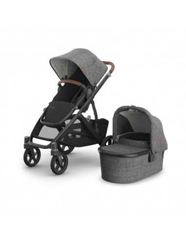 Uppababy Vista V3 - Cochecito Dúo con capazo y silla color Greyson