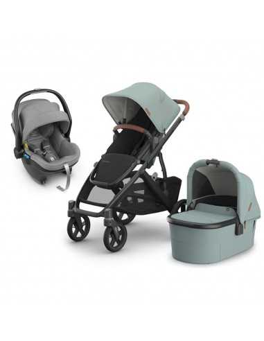 Trío Uppababy Vista V3 + Grupo 0 Mesa i-Size Color Kenzi