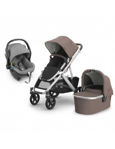 Trío Uppababy Vista V3 + Grupo 0 Mesa i-Size Color Theo