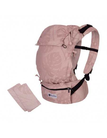 Mochila portabebés Quokkababy E Carrier Delicious Pink - Envío gratis 24 h