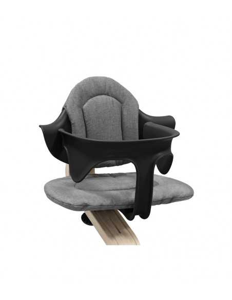Stokke Nomi Baby Set negro con cojín