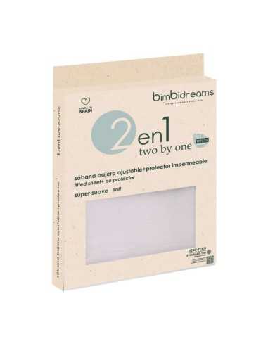 Protector de colchón impermeable 2 en 1 de Algodón 40x80| Bimbipirulos
