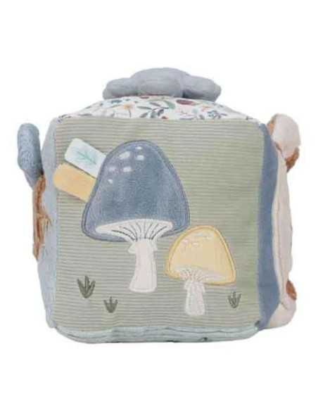 Cubo Blandito de Actividades Amigos del Bosque Little Dutch - Diversión y Aprendizaje