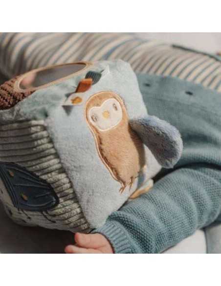 Cubo Blandito de Actividades Amigos del Bosque Little Dutch - Diversión y Aprendizaje