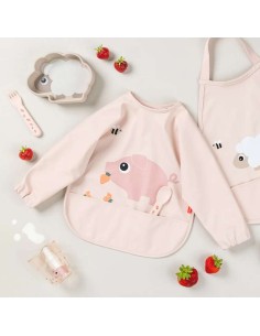 Comprar Babero con Mangas Tiny Farm | Done By Deer 2