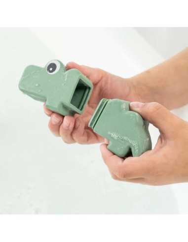 Comprar Juguete lanza chorro para el baño - Croco Verde- Done by Deer| Tiendas en Madrid