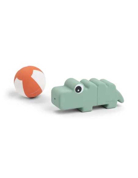 Comprar Juguete lanza chorro para el baño - Croco Verde- Done by Deer| Tiendas en Madrid