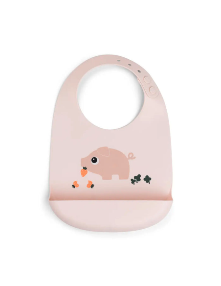 Comprar Baberos de Silicona Pequeña Granja | Done By Deer