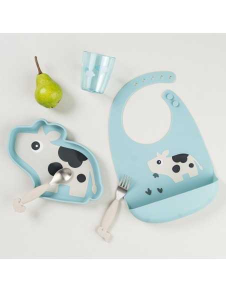 Comprar Baberos de Silicona Pequeña Granja | Done By Deer