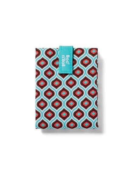 Boc'n'Roll Vintage Drop - Porta Bocadillos y Snacks Reutilizable de Roll'eat