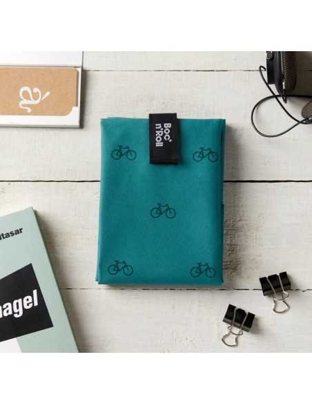 Boc'n'Roll Iconos Bicicleta - Porta Bocadillos y Snacks Reutilizable de Roll'eat