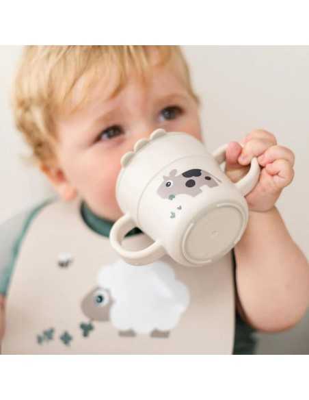 Comprar Vaso de silicona con asas de Done By Deer | Alimentación Bebé