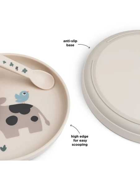 Comprar Plato Antideslizante Done By Deer| Alimentación Bebé