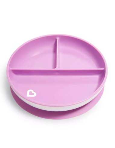 Plato con Compartimientos y Ventosa de Munchkin