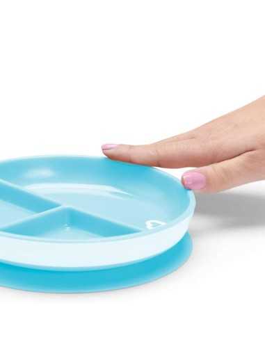 Plato con Compartimientos y Ventosa de Munchkin