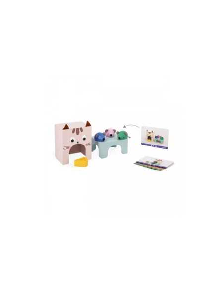 Juego de Orientarse en el Espacio: Ratoncitos y Gato de Janod | Tiendas físicas en Madrid