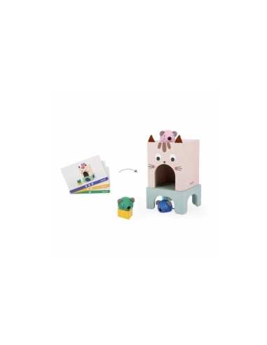 Juego de Orientarse en el Espacio: Ratoncitos y Gato de Janod | Tiendas físicas en Madrid