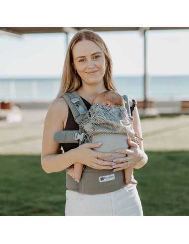 Quokkababy E Carrier MESH - Mochila Portabebés Transpirable
