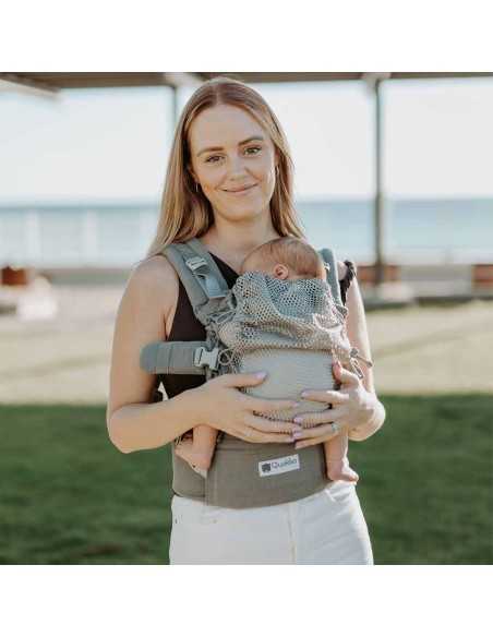 Quokkababy E Carrier MESH - Mochila Portabebés Transpirable