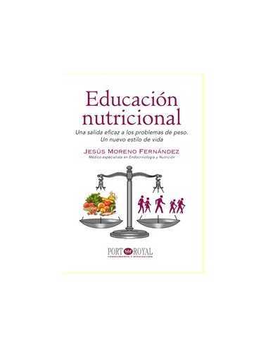Libro "Educación Nutricional" de Jesús Moreno Fernández