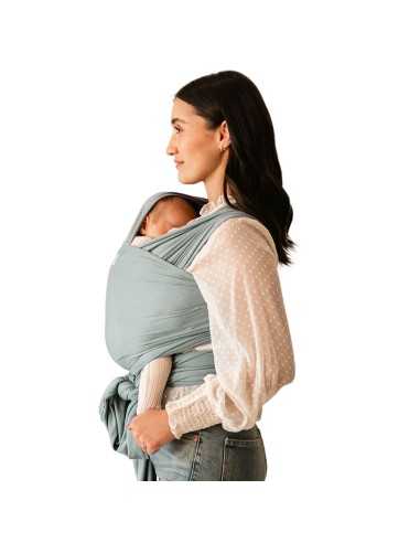 Fular Portabebé Moby Wrap Evolution Sea Glass | Tienda fisica Madrid
