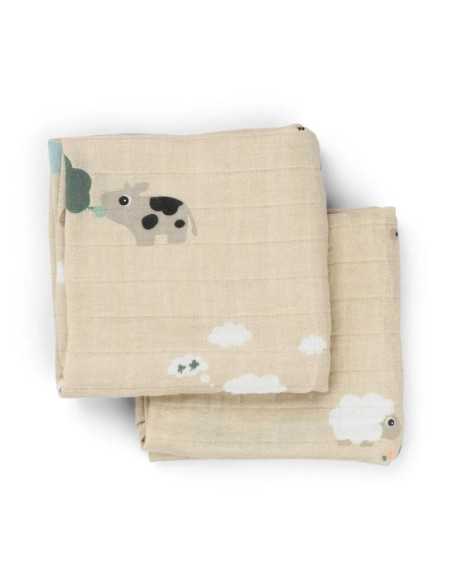 Pack de 2 Gasas Tiny Farm |Done By Deer