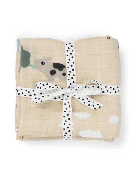 Pack de 2 Gasas Tiny Farm |Done By Deer