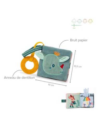 Libro de Juegos Joe Lilliputiens | Bebés desde 6m+