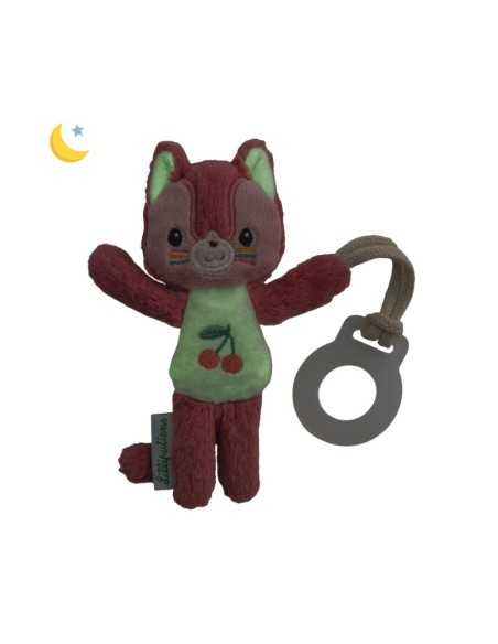 Mini Amigos de la Noche de Lilliputiens | Sujetachupetes y Peluches