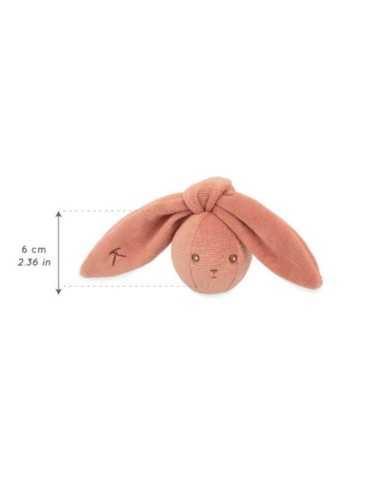 Bola Sonajero Conejito Crema Kaloo - Estimula y Divierte a Tu Bebé
