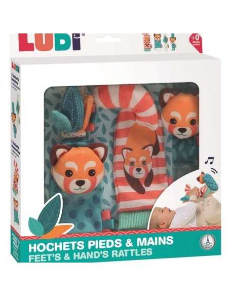 Comprar Sonajero Pies y Manos para Bebé | Estimulación Sensorial | Ludi