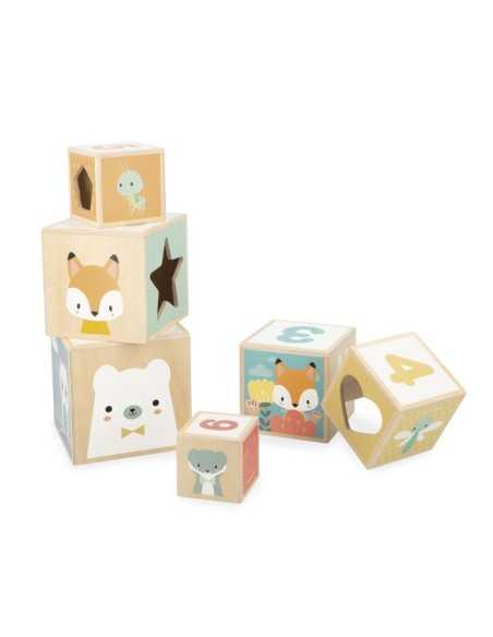 Pirámide de 6 cubos | Janod