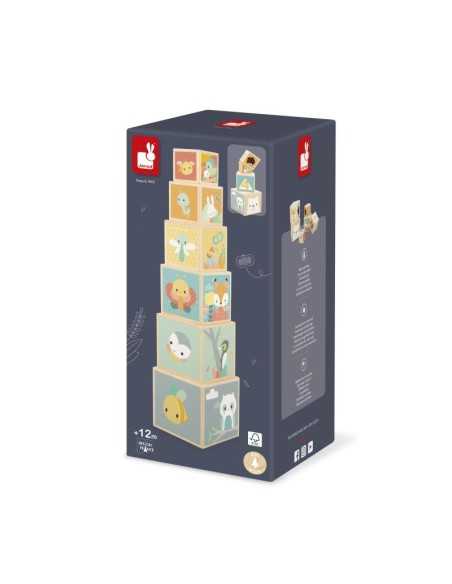 Pirámide de 6 cubos | Janod