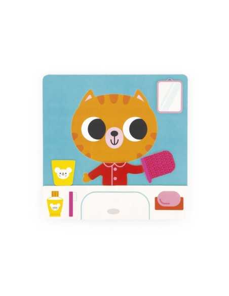 Juego magnético Pequeño gato de los rituales| Janod