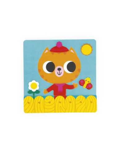 Juego magnético Pequeño gato de los rituales| Janod