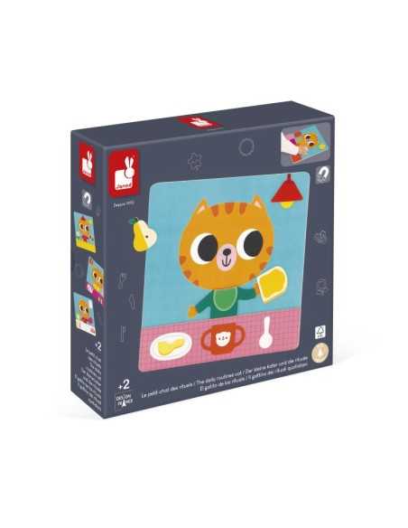 Juego magnético Pequeño gato de los rituales| Janod