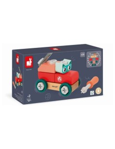 Coche Gato de Bricolaje Brico'Kids Janod – juguete de construcción para niños 2