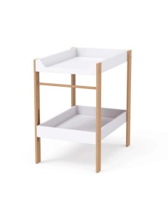 Cambiador Tiboo D120 50x80 con estantes – mueble bebé