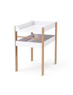 Cambiador Tiboo D120 50x80 con estantes – mueble bebé 2