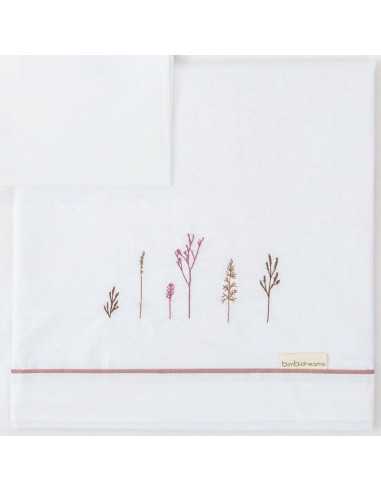 Triptico de cuna colección Niza de Bimbidreams 100% algodon Triptico de cuna colección Niza de Bimbidreams 100% algodon