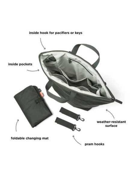 Comprar Mochila cambiador Negro de Done by Deer | Tiendas en Madrid