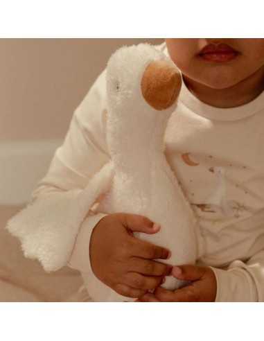 Peluche Oca Newborn Naturals 25 cm - Little Dutch