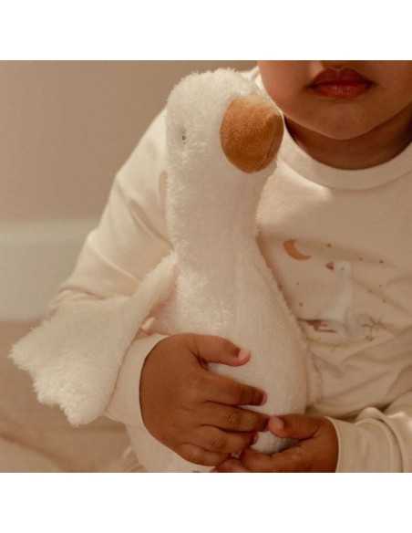 Peluche Oca Newborn Naturals 25 cm - Little Dutch