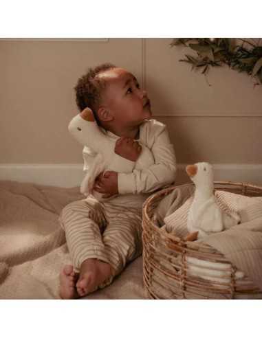 Peluche Oca Newborn Naturals 25 cm - Little Dutch